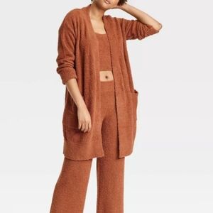 Stars Above Cozy Yarn Knit Robe